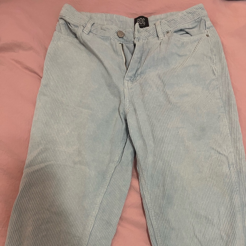 Light blue urban outfitters corduroy jeans
